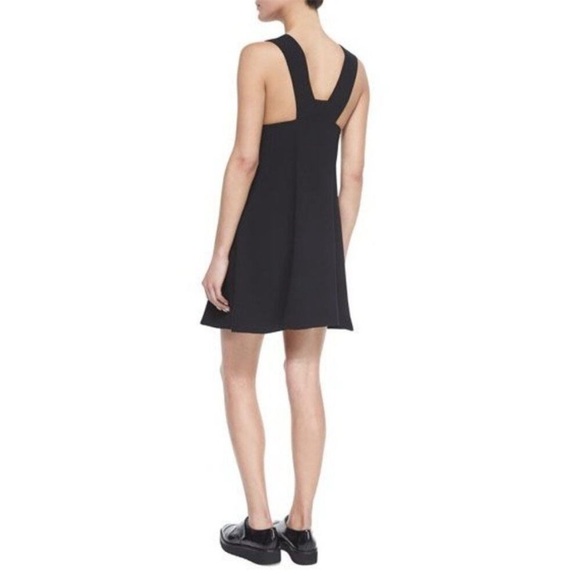 NWT T by Alexander Wang Plunge Neck Mini Dress - Picture 2 of 4